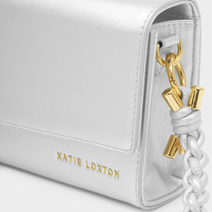 Katie Loxton | Arden Silver Mini Crossbody Bag