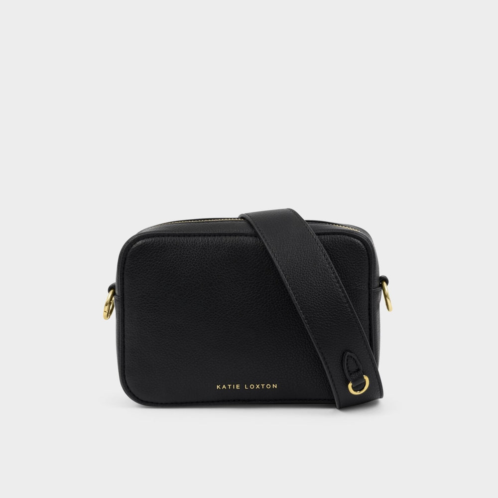 Katie Loxton | Avery Small Black Crossbody Bag