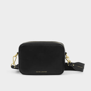 Katie Loxton | Avery Small Black Crossbody Bag