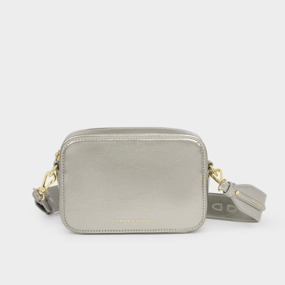 Katie Loxton | Avery Small Pewter Crossbody Bag