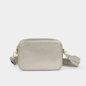 Katie Loxton | Avery Small Pewter Crossbody Bag