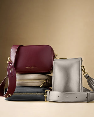 Katie Loxton | Avery Small Cherry Red Crossbody Bag