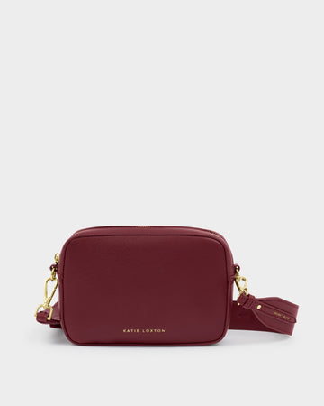 Katie Loxton | Avery Small Cherry Red Crossbody Bag