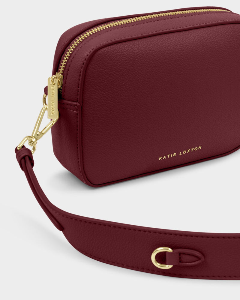 Katie Loxton | Avery Small Cherry Red Crossbody Bag