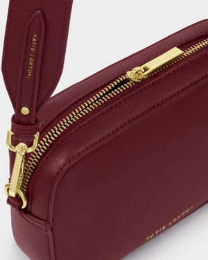 Katie Loxton | Avery Small Cherry Red Crossbody Bag