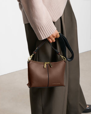 Katie Loxton | Laila Crossbody Bag | Dark Chocolate