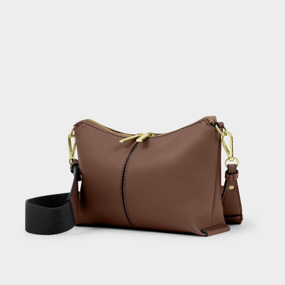 Katie Loxton | Laila Crossbody Bag | Dark Chocolate
