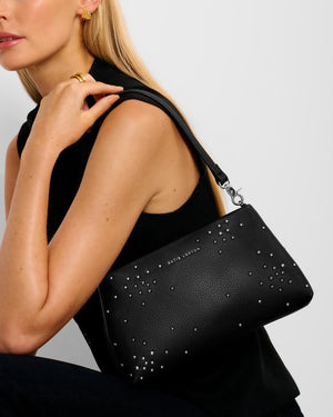 Katie Loxton | Nova Black Studded Clutch Bag
