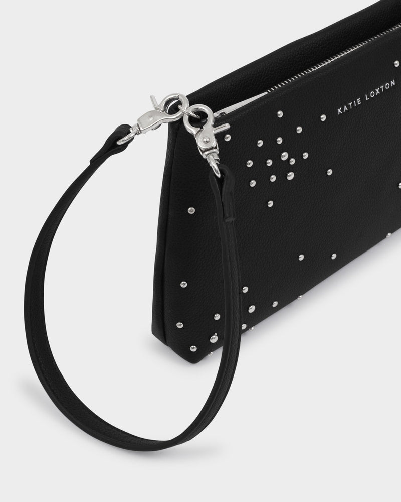 Katie Loxton | Nova Black Studded Clutch Bag