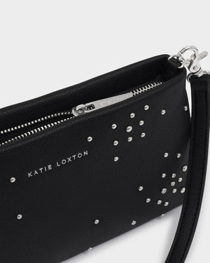 Katie Loxton | Nova Black Studded Clutch Bag