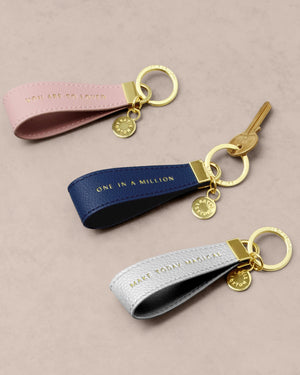 Katie Loxton | Sentiment Pink Loop Keyring | You Are So Loved