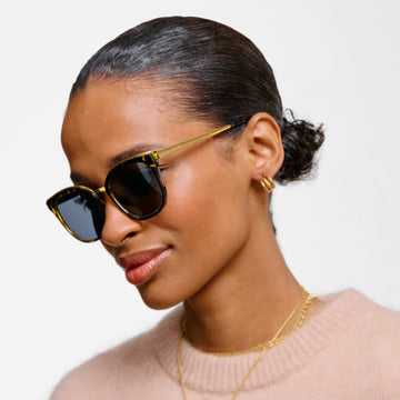 Katie Loxton | Provence Tortoiseshell Soft Square Sunglasses