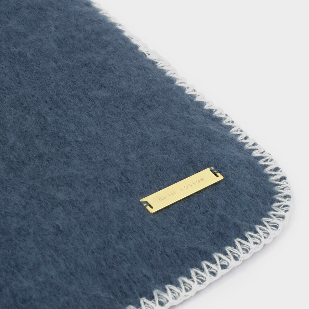 Katie Loxton | Whipstitch Navy Scarf