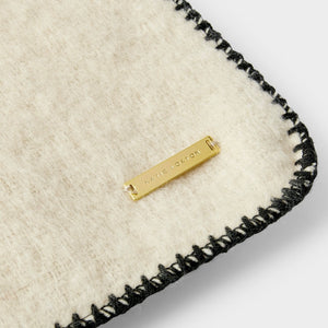Katie Loxton | Cream Whipstitch Scarf