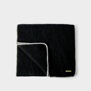 Katie Loxton | Black Whipstitch Scarf