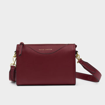 Katie Loxton | Alba Cherry Red Crossbody Bag