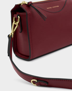 Katie Loxton | Alba Cherry Red Crossbody Bag