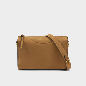 Katie Loxton | Alba Caramel Faux Suede Crossbody Bag