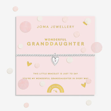 Joma Jewellery | Children’s Wonderful Granddaughter Bracelet