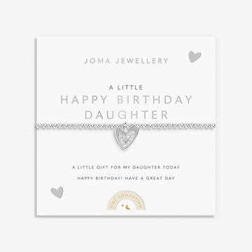 Joma Jewellery | Children’s Happy Birthday Daughter Bracelet