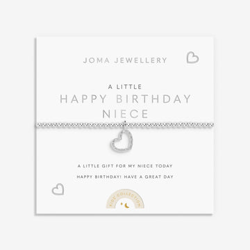 Joma Jewellery | Children’s Happy Birthday Niece Bracelet