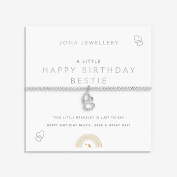 Joma Jewellery | Children’s Happy Birthday Bestie Bracelet