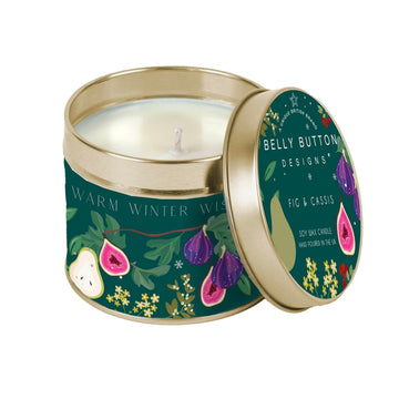 Belly Button Designs | Fig & Pear Soy Wax Candle