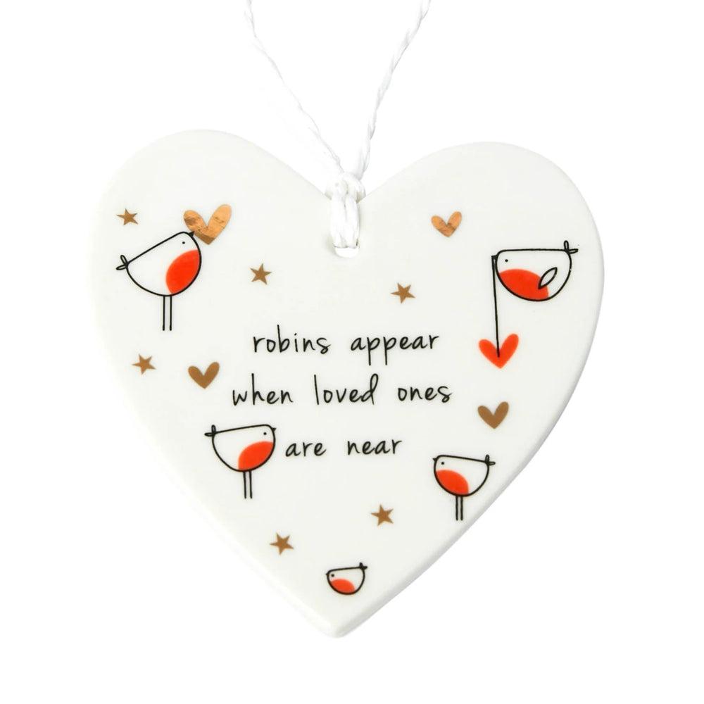 Belly Button Designs | Robins Appear When Loved Ones Are Near Hanging Decoration
