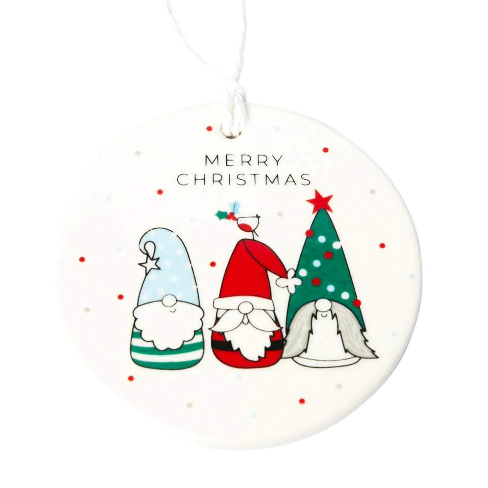 Belly Button Designs | Merry Christmas Gonks Hanging Decoration