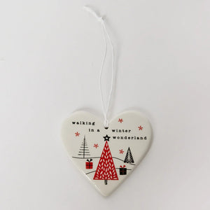 Belly Button Designs | Walking In A Winter Wonderland Hanging Decoration