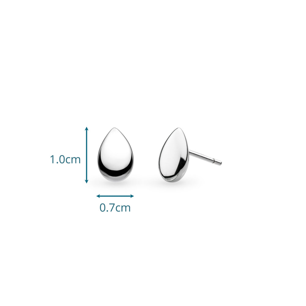 Kit Heath | Coast Pebble Smooth Stud Earrings