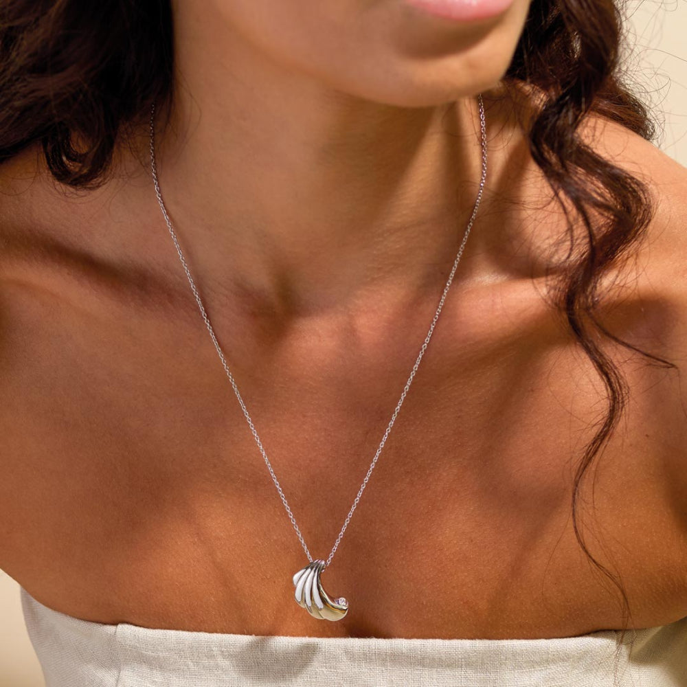 Kit Heath | 20” Sterling Silver Ocean Inspired Grande Necklace