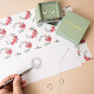 Laura Ashley | Cathedine Hoop Earrings