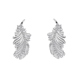 Laura Ashley | Plume Feather Stud Earrings