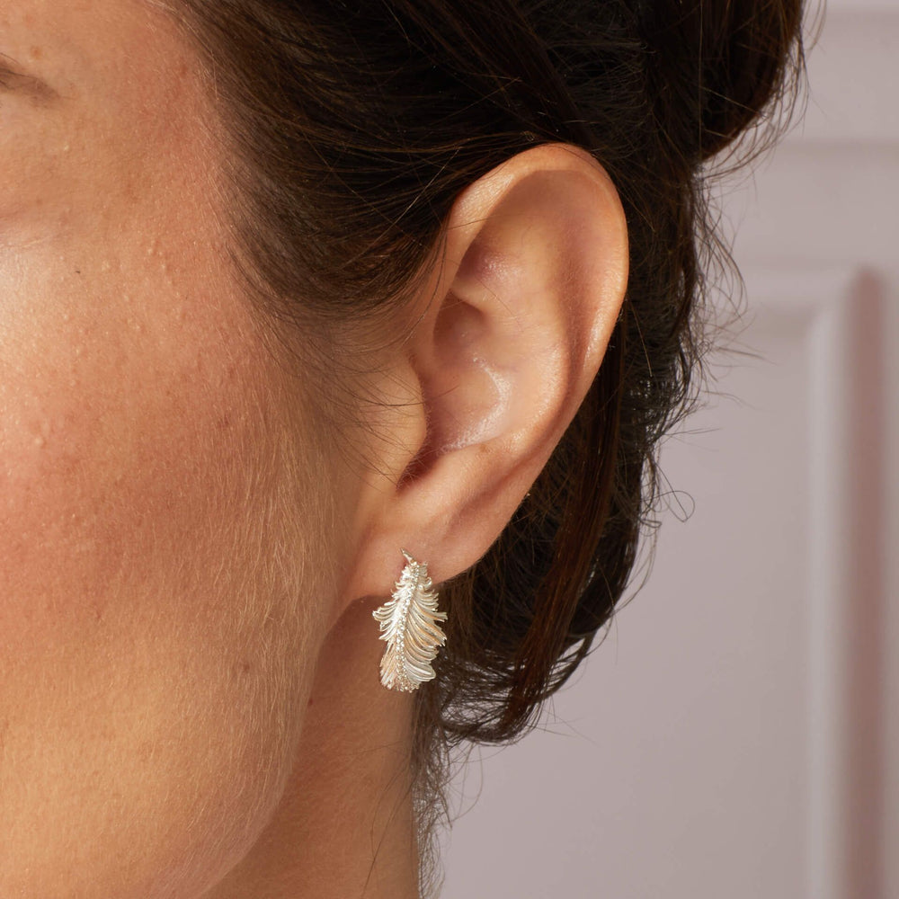 Laura Ashley | Plume Feather Stud Earrings