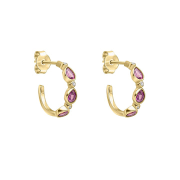 Laura Ashley | Thornage Flowers Hoop Earrings
