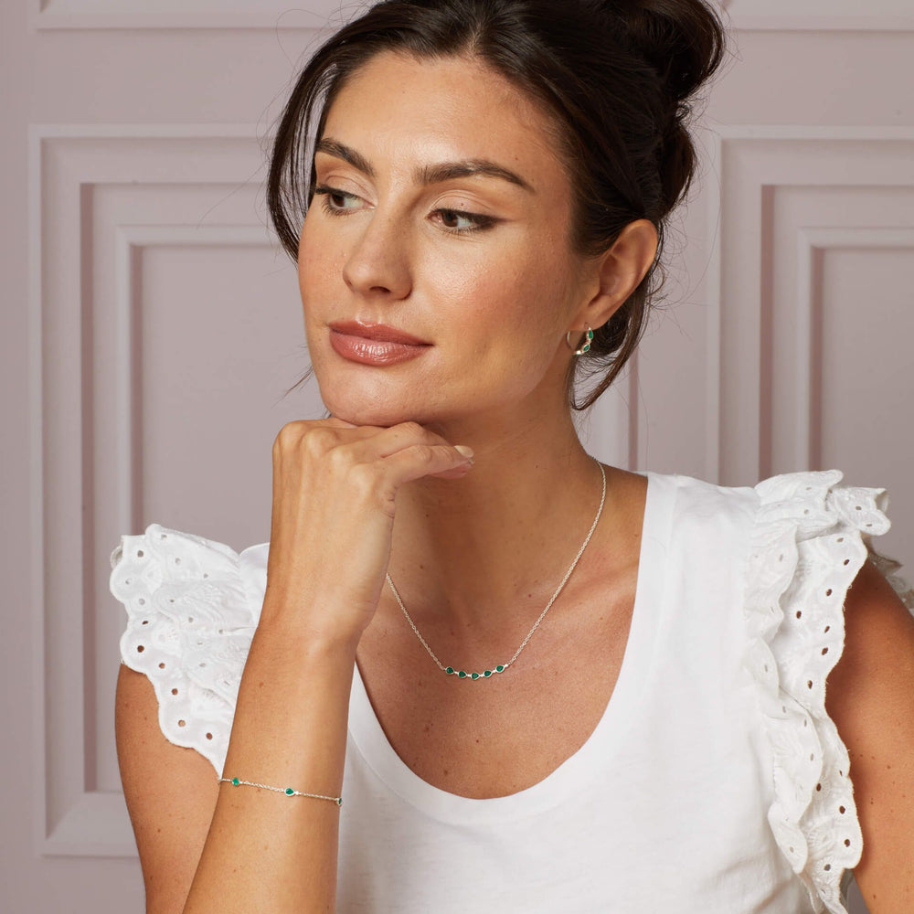 Laura Ashley | Thornage Flowers Hoop Earrings