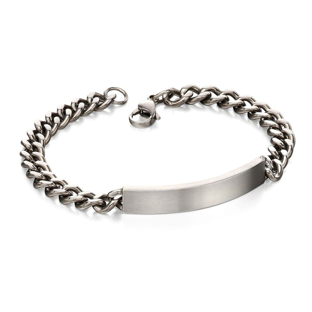Fred Bennett | Stainless Steel ID Bar Bracelet
