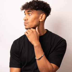 Fred Bennett | Stainless Steel ID Bar Bracelet