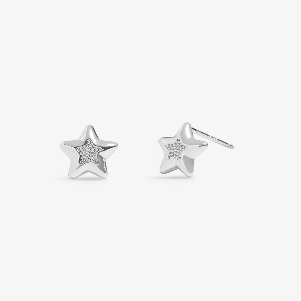 Joma Jewellery | Christmas Star Stud Earrings Bauble Gift Box