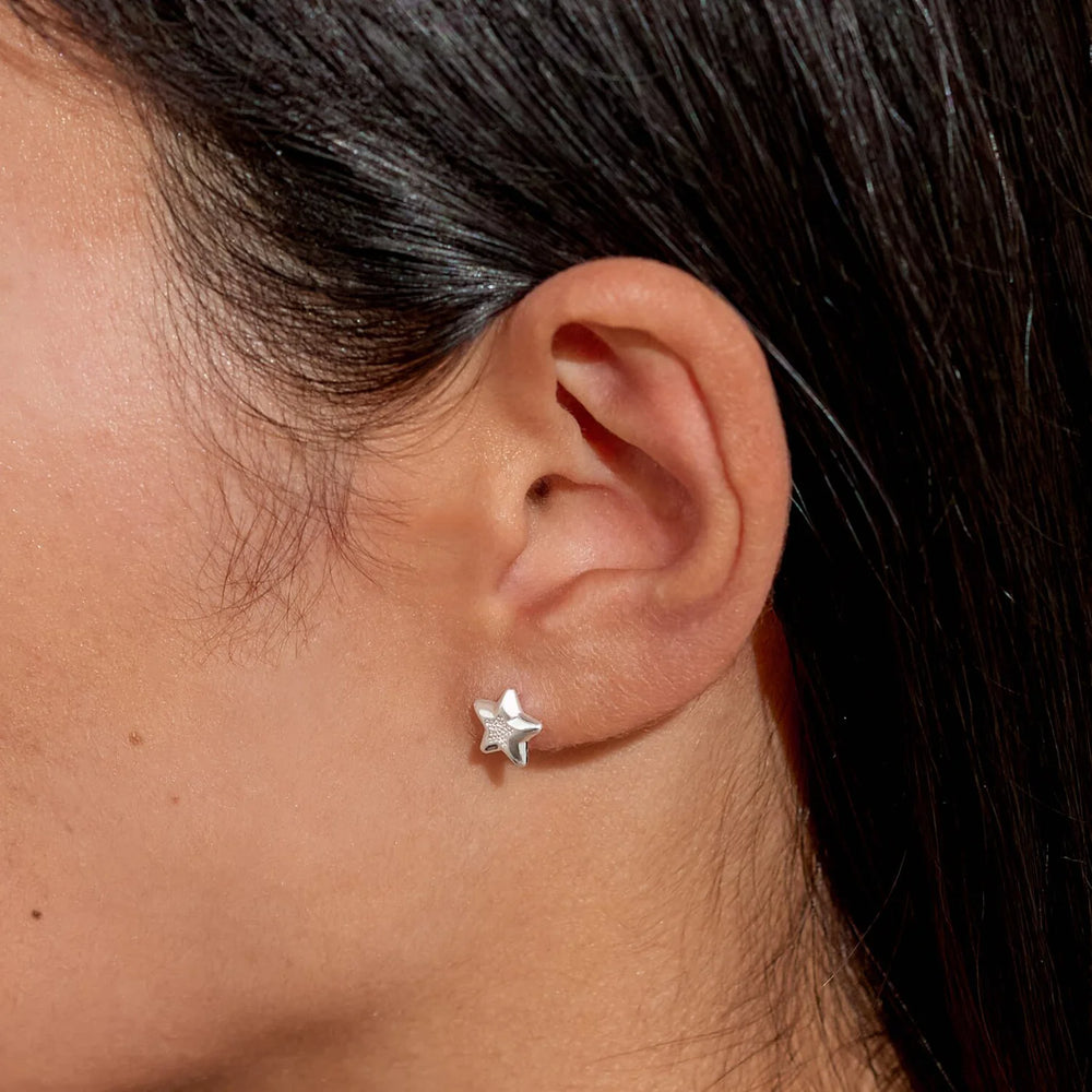 Joma Jewellery | Christmas Star Stud Earrings Bauble Gift Box