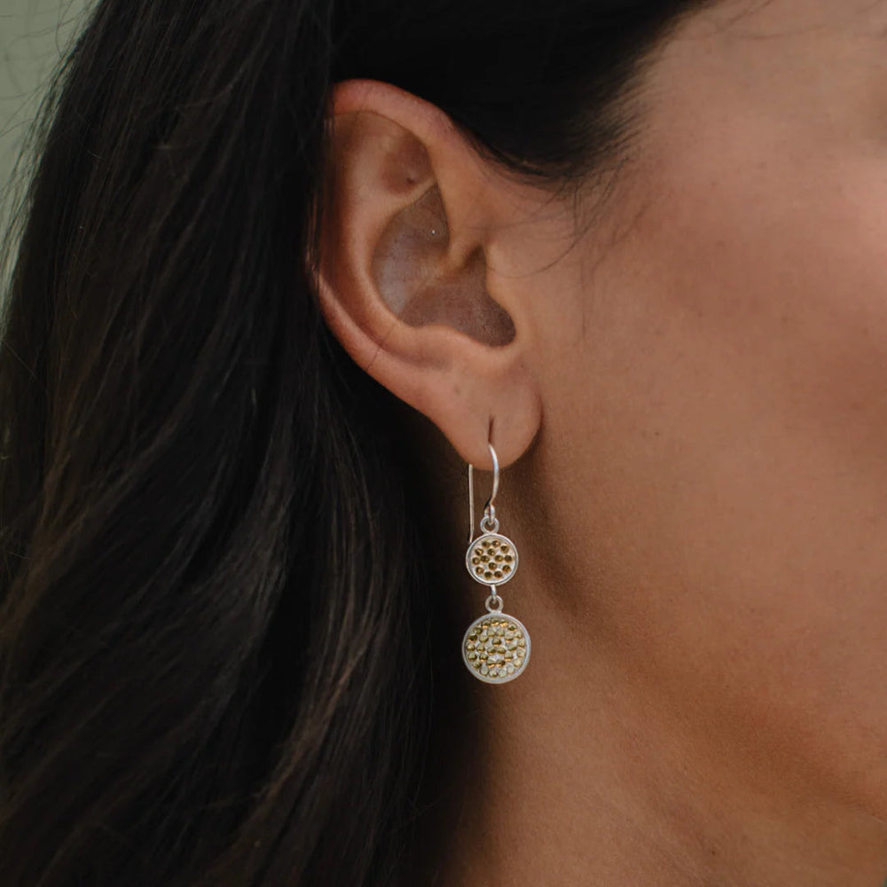 Anna Beck | Clarity Double Drop Earrings
