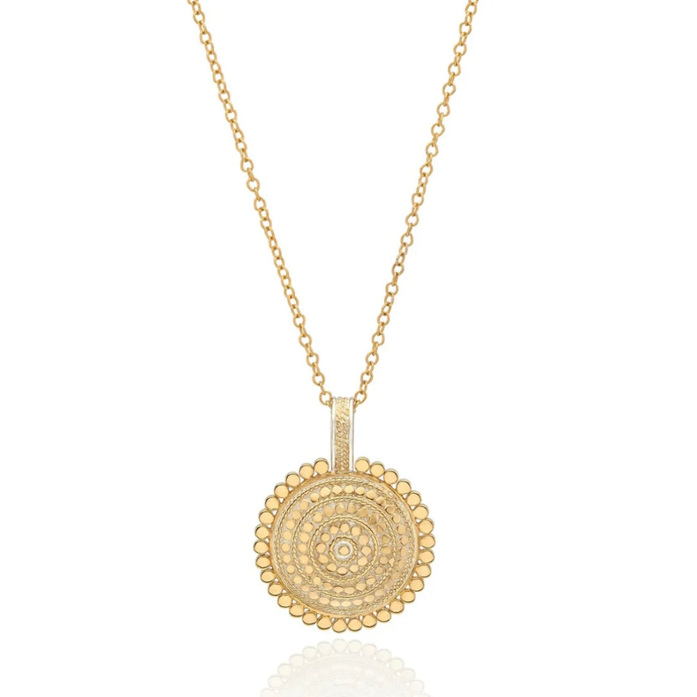 Anna Beck | Scallop Disk Necklace