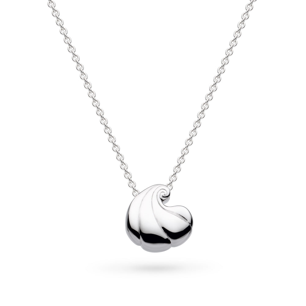 Kit Heath | Sterling Silver Ocean Inspired Spiral Necklace