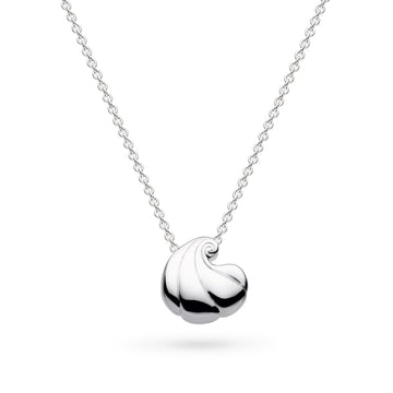 Kit Heath | Sterling Silver Ocean Inspired Spiral Necklace