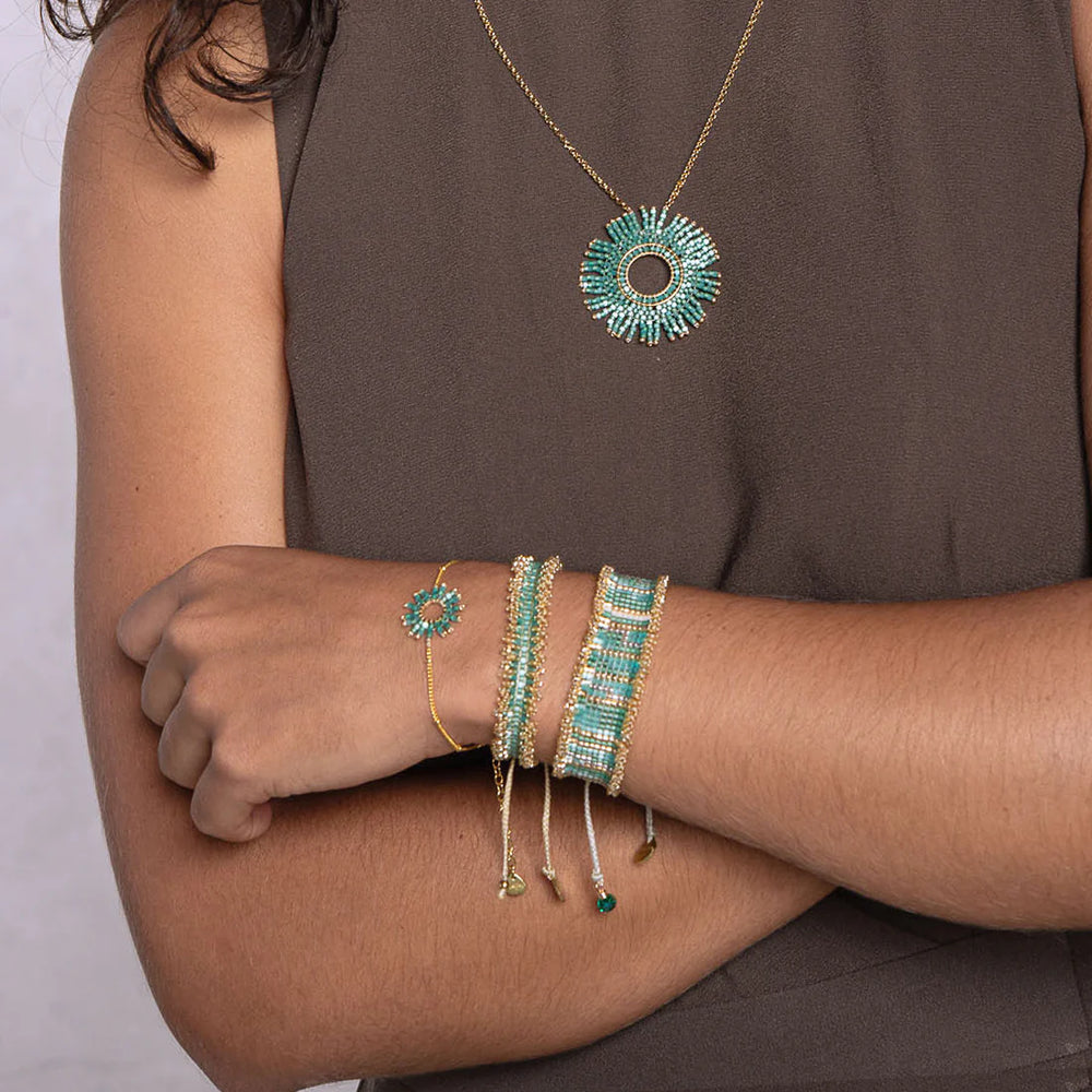 Mishky | Barais Green Bracelet