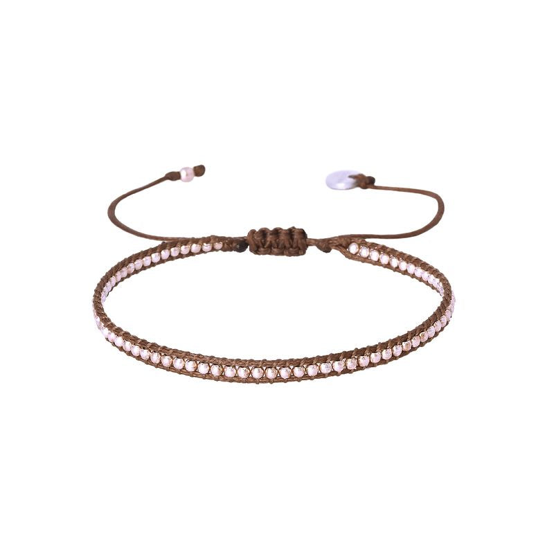 Mishky | Pulsera Brown Row Bracelet