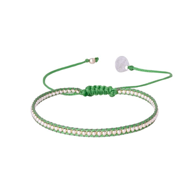 Mishky | Pulsera Green Layering Bracelet