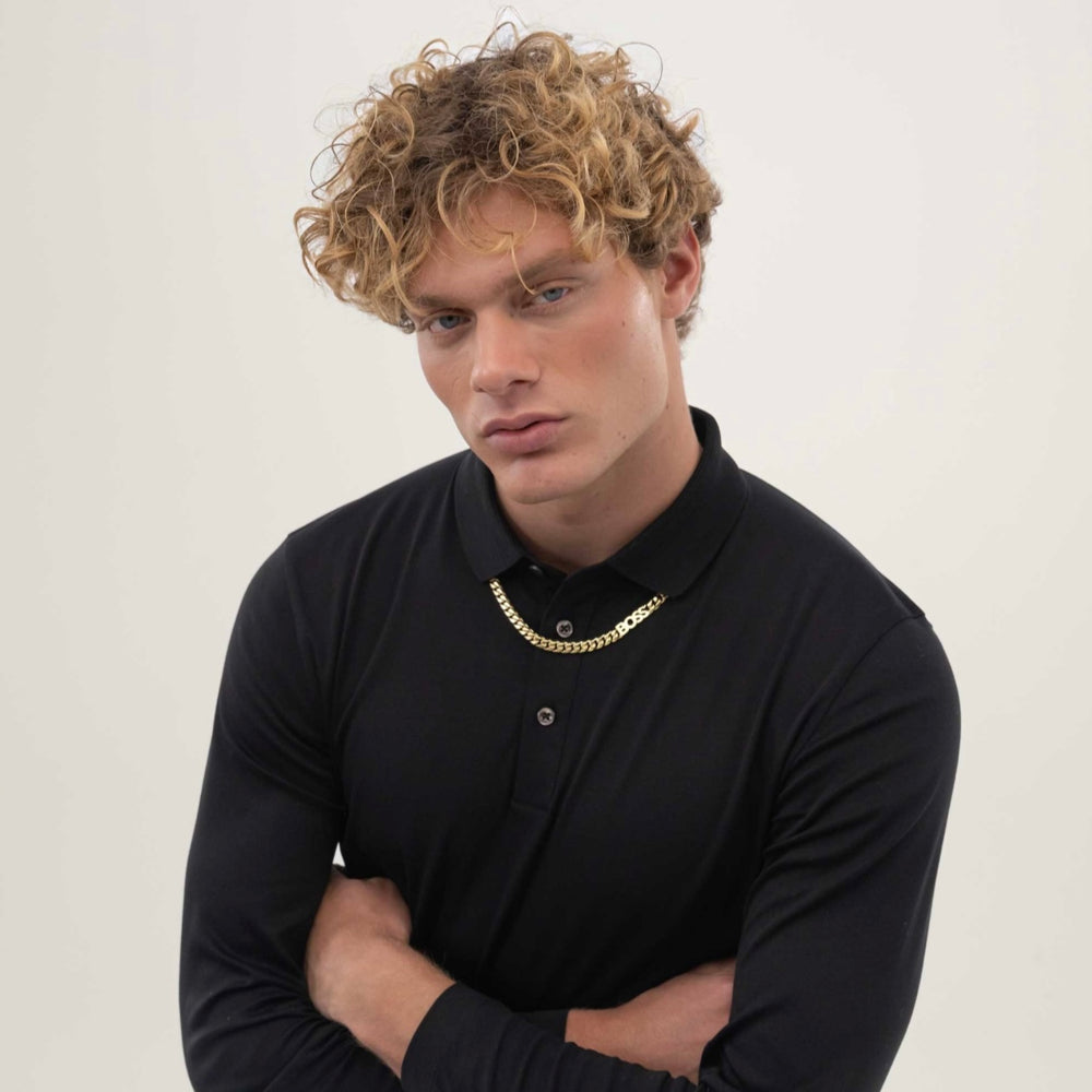 Boss | Kassy Gold Tone Logo Chain Necklace