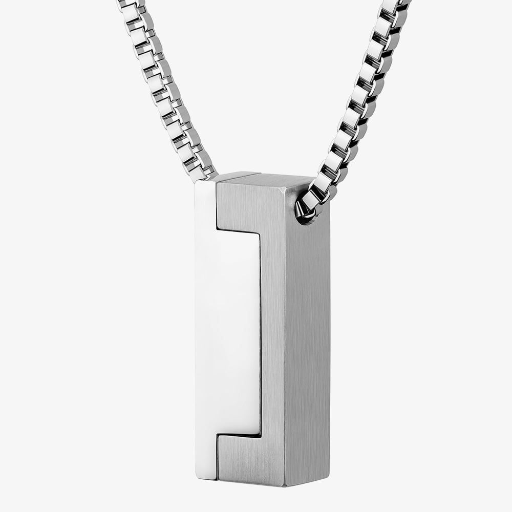 Boss | Candor Stainless Steel Bar Necklace